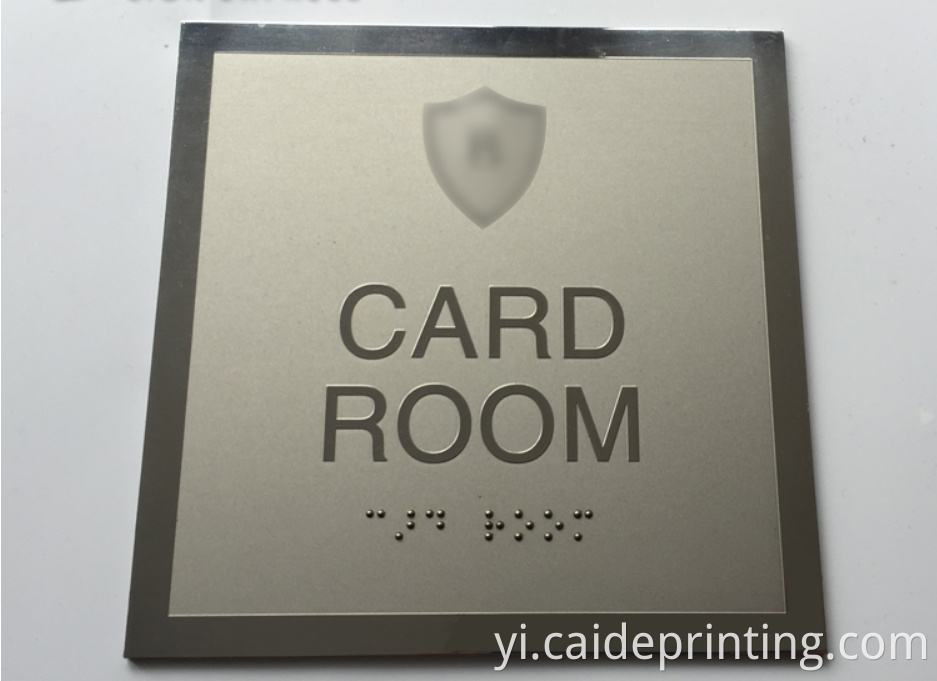 braille card